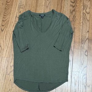 Express V Neck Top